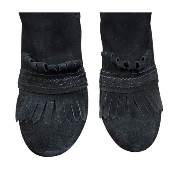 Etienne Aigner women's suede boots Size 9 - Picture 5 of 15